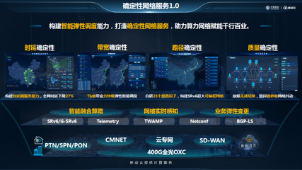 中国移动发布“确定性网络服务1.0” 以确定性网络之智，赋能千行万业数字化转型